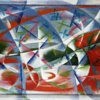 Giacomo Balla Abstract Speed Hand Painted Reproduction