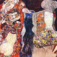 Gustav Klimt Adorn The Bride With Veil And Wreath Hand Painted Reproduction