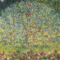Gustav Klimt Apple Tree Hand Painted Reproduction