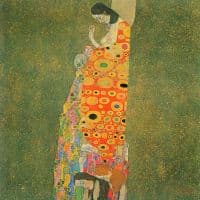 Gustav Klimt Hope Ii Hand Painted Reproduction
