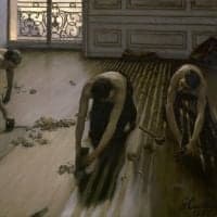 Gustave Caillebotte The Floor Scrapers Hand Painted Reproduction