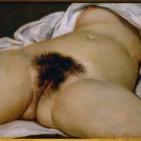 Gustave Courbet, L'Origine Du Monde Hand Painted Reproduction - The Origin of the World