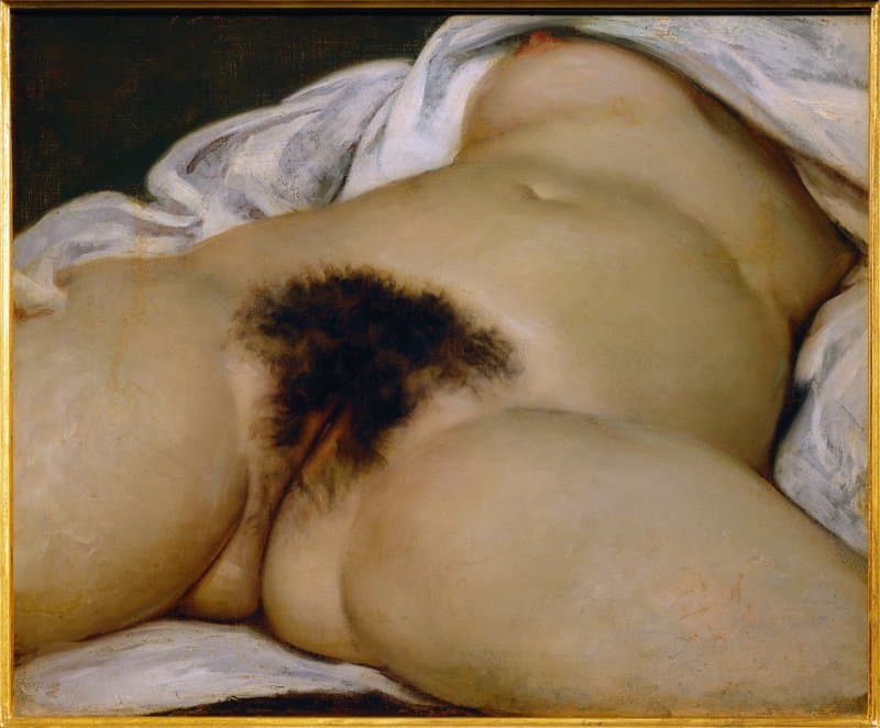 Gustave Courbet, L'Origine Du Monde Hand Painted Reproduction - The Origin of the World museum quality