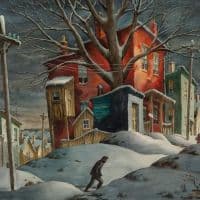 Henry Martin Gasser Harrison House Hand Painted Reproduction