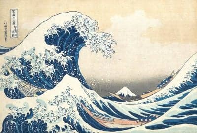 Hokusai Under The Wave Off Kanagawa Kanagawa Oki Nami Aka The Great Wave Hand Painted Reproduction