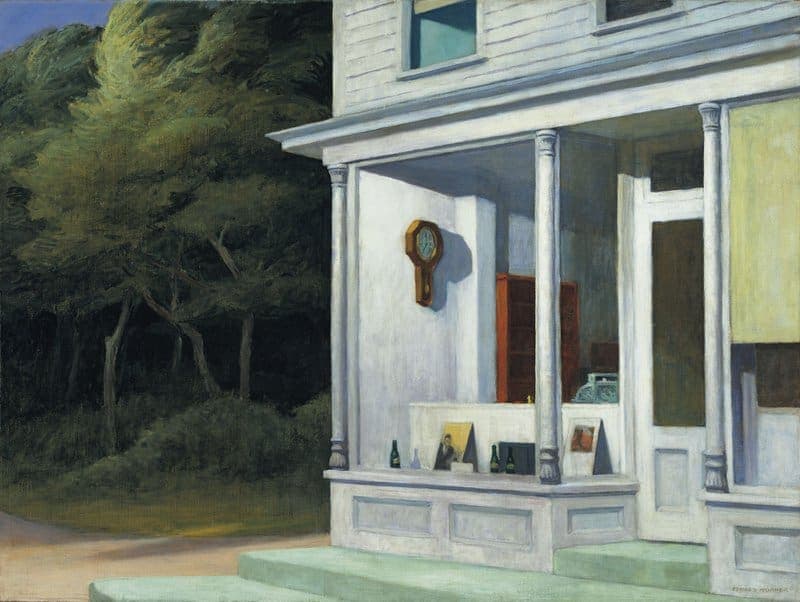 Hopper, 7am Hand Painted Reproduction museum quality