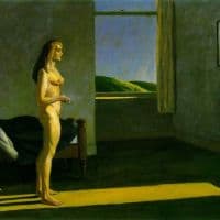 Hopper A Woman In The Sun Hand Painted Reproduction