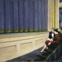 Hopper First Row Orchestra Hand Painted Reproduction