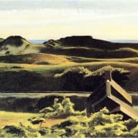 Hopper Hills South Truro Hand Painted Reproduction