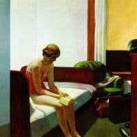 Hopper Hotel Room Hand Painted Reproduction