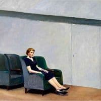 Hopper Intermission Hand Painted Reproduction