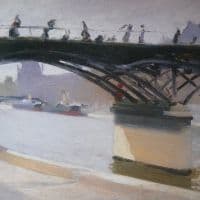Hopper Le Pont Des Arts Hand Painted Reproduction