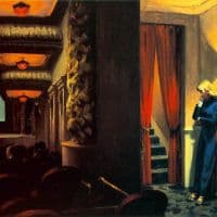 Hopper New York Movie 1939 Hand Painted Reproduction
