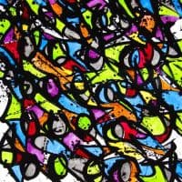 Jonone All Eyes On Me - 2016 Hand Painted Reproduction