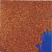 Keith Haring Brazil 1989 Hand Painted Reproduction