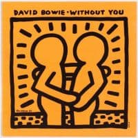 Keith Haring David Bowie Without You Hand Painted Reproduction