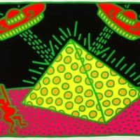 Keith Haring Fertility 2 Hand Painted Reproduction
