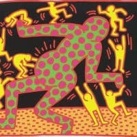 Keith Haring Fertility 3 Hand Painted Reproduction