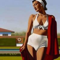 Kenton Nelson Waterless Hand Painted Reproduction