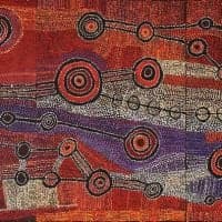 Kunmanara - Willy Muntjantji - Martin Untitled Aboriginal Art Hand Painted Reproduction