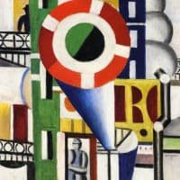 Leger A Disc In The City Hand Painted Reproduction