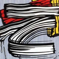 Lichtenstein Little Big Painting Hand Painted Reproduction