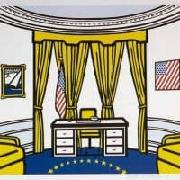 Lictenstein The Oval Office Hand Painted Reproduction