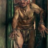 Lovis Corinth Samson Blinded 1912 Hand Painted Reproduction