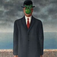 Magritte The Son Of Man Hand Painted Reproduction
