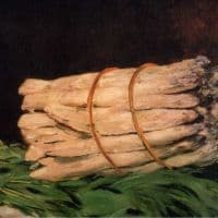 Manet Asparagus Hand Painted Reproduction