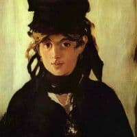 Manet Berthe Morisot Hand Painted Reproduction