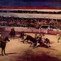 Manet Bullfight Hand Painted Reproduction