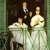 Manet The Balcony Hand Painted Reproduction