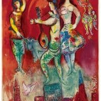 Marc Chagall Carmen Hand Painted Reproduction