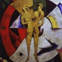 Marc Chagall Hommage To Apollinaire Hand Painted Reproduction