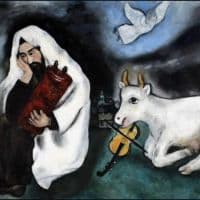 Marc Chagall Solitude Hand Painted Reproduction
