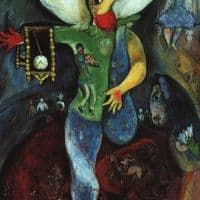 Marc Chagall The Jungler Hand Painted Reproduction