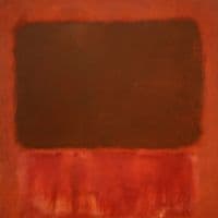 Mark Rothko No 17 Mulberry And Brown 1958 Hand Painted Reproduction