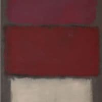 Mark Rothko S Untitled 1960 - Violet Red And White Hand Painted Reproduction