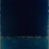 Mark Rothko Untitled Navy And Black 1969 Hand Painted Reproduction