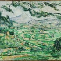 Mont Sainte-victoire - Landscape By Paul Cezanne