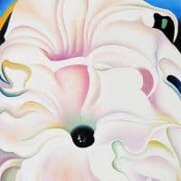 O Keeffe Bella Donna Hand Painted Reproduction
