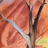 O Keeffe Gerald S Tree Hand Painted Reproduction