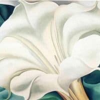 O Keeffe Jimson Weed 2 Hand Painted Reproduction