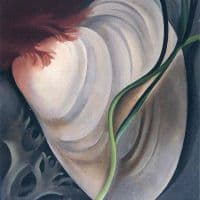 O Keeffe Shell No 2 Hand Painted Reproduction
