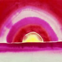 O Keeffe Sunrise Hand Painted Reproduction