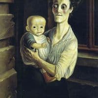 Otto Dix Mother With Child Hand Painted Reproduction