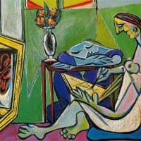 Pablo Picasso A Muse 1935 Hand Painted Reproduction