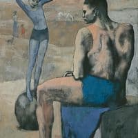 Pablo Picasso Acrobat On A Ball
