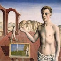 Paul Delvaux Narrator Hand Painted Reproduction